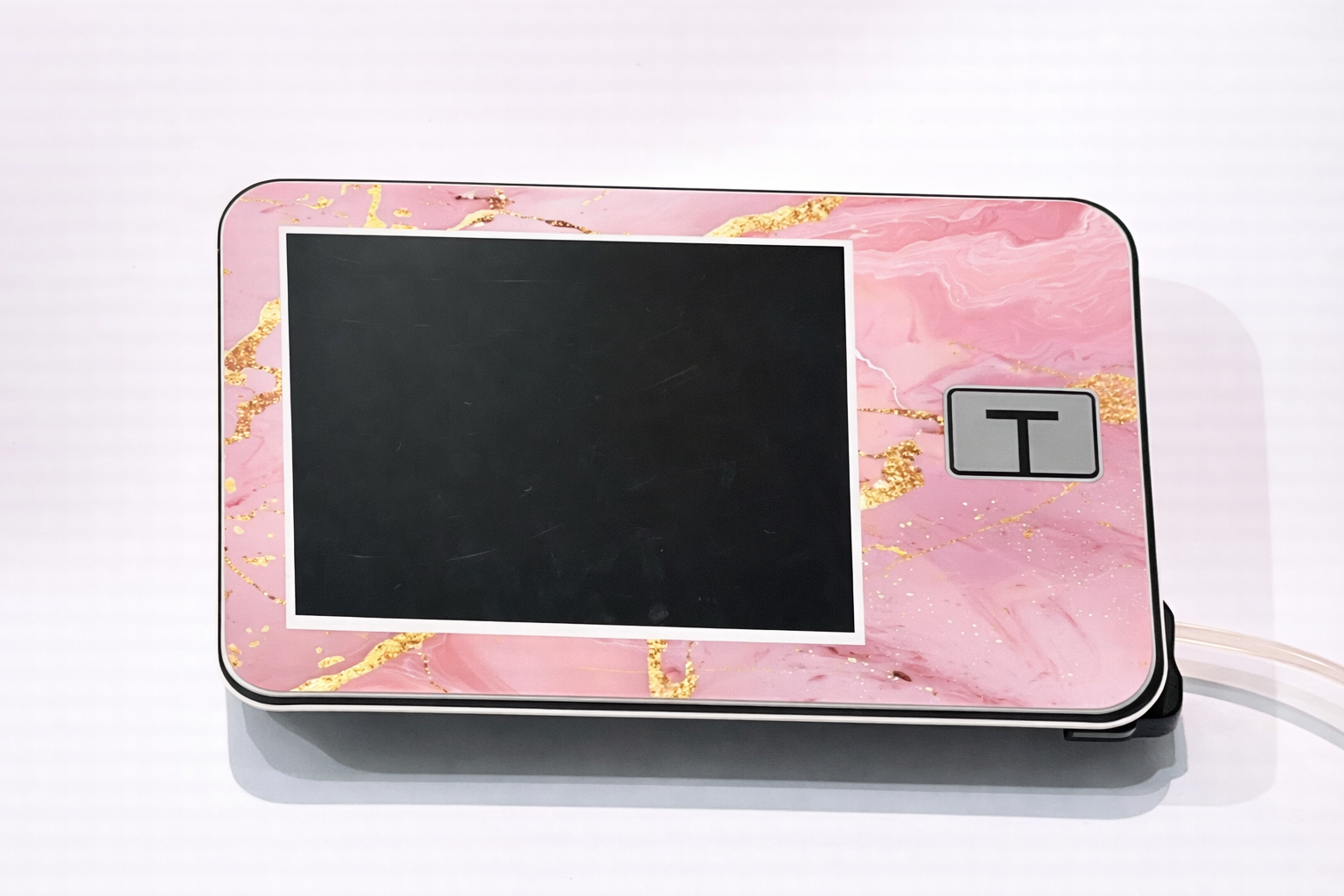 Pink and Gold Marble skin